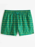 Green Sailboats Swim Shorts