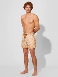 Palm Tree Orange Swim Shorts