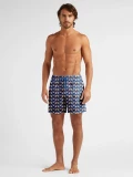 Geometric Sunset Swim Shorts