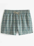 Geometric Swim Shorts