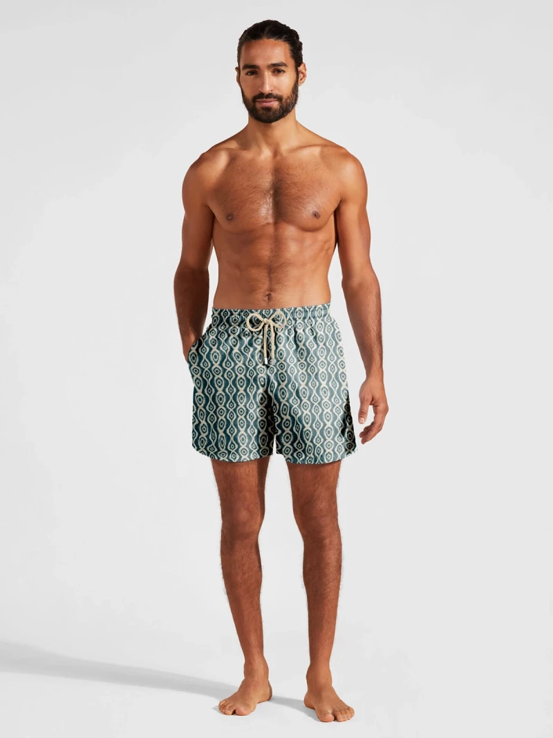 Geometric Swim Shorts