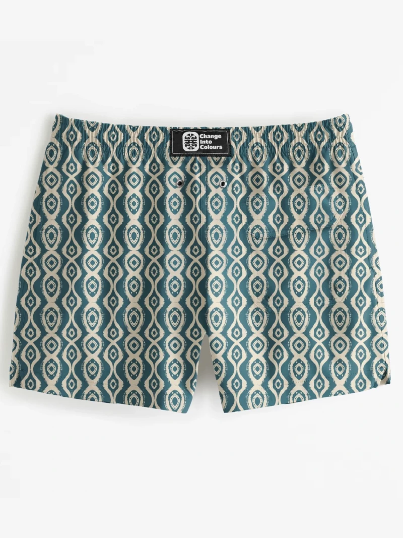 Geometric Swim Shorts