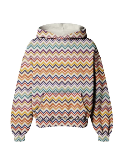 Multicolor Fiesta Womens Oversize Hoodie