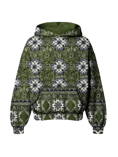 Ancient Ornament Womens Oversize Hoodie