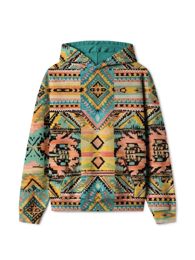 Tribal Art Mens Oversize Hoodie