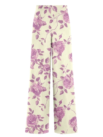 Rosy Tint Long Loose Pants