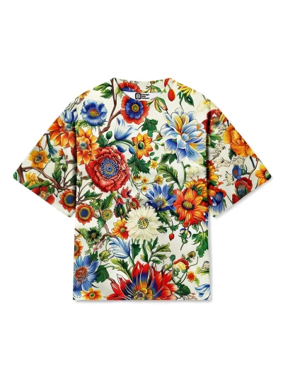 Blooming Meadow Womens Oversize T-shirt