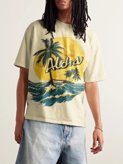 Sunset View Mens Oversize T-shirt