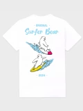 Surfer Bear Womens T-shirt