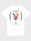 Aperol white womens cotton t-shirt