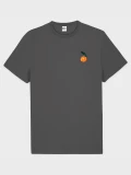 Arancia anthracite cotton t-shirt