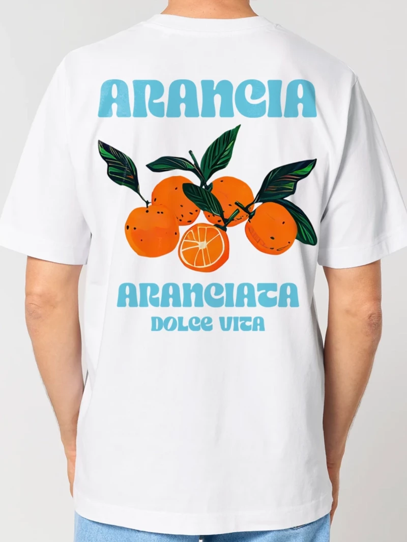 Arancia mens t-shirt back