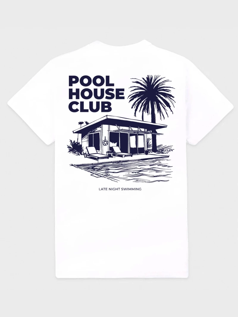 T-shirt Pool House Club