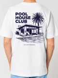 Pool House Club mens t-shirt back