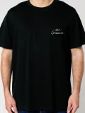 Colour Garden mens black t-shirt