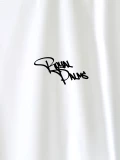 Royal Palms white t-shirt close up