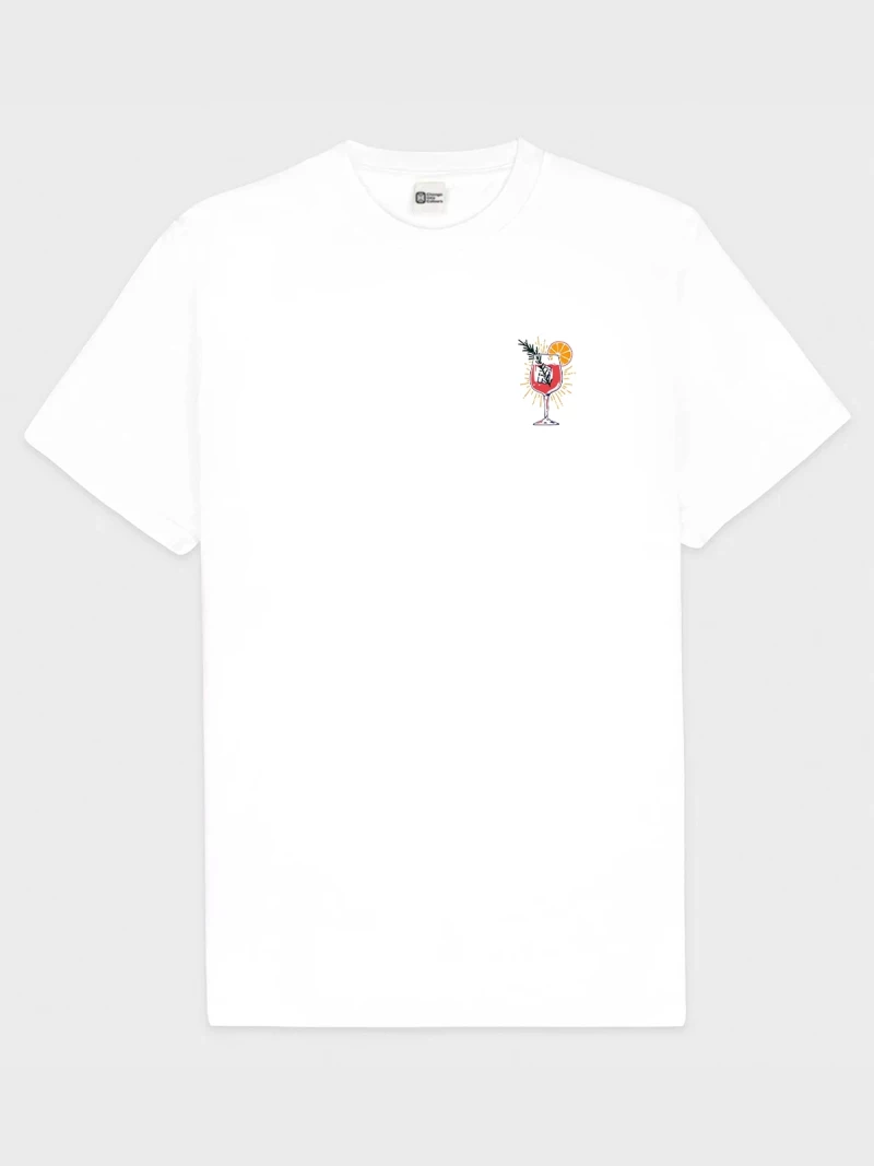 Aperol white cotton t-shirt