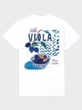 Fichi Viola white cotton t-shirt back