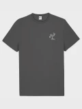 Aperitivo anthracite cotton t-shirt