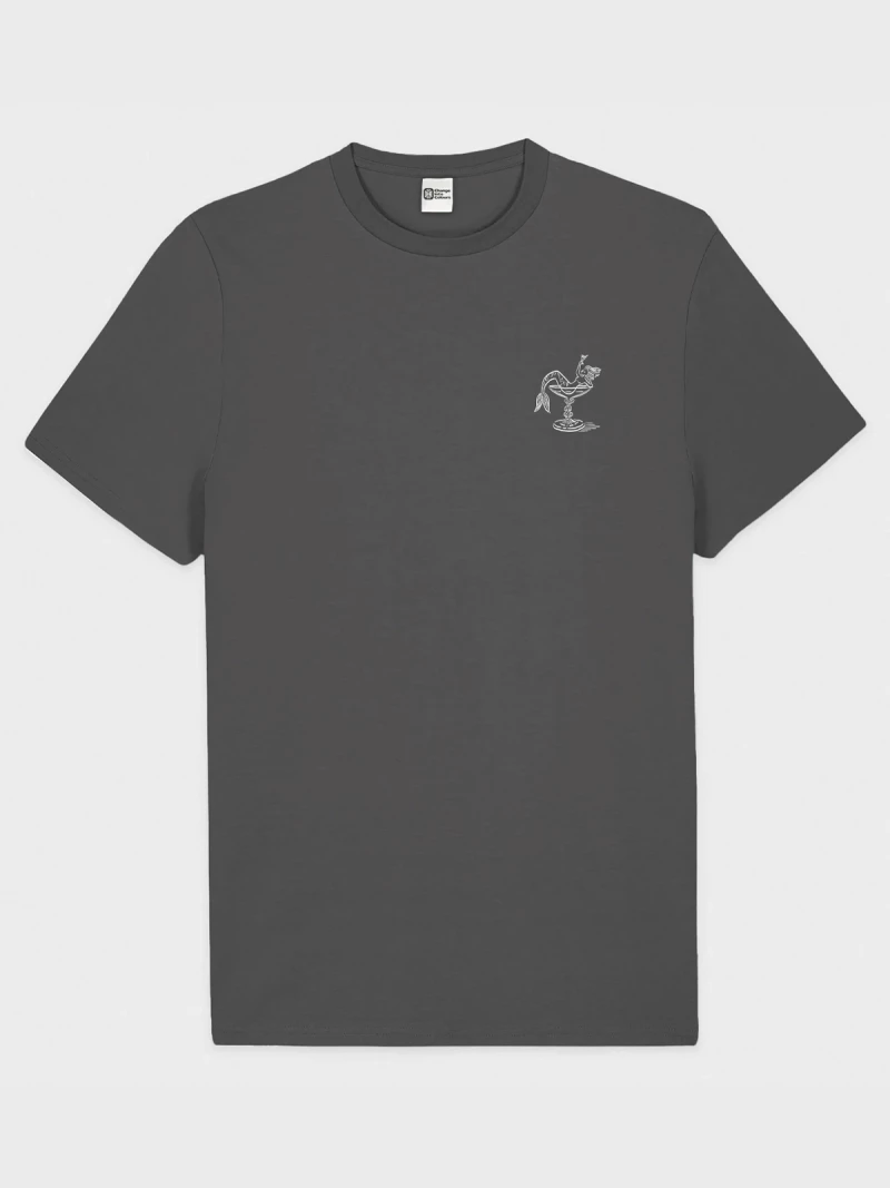 Aperitivo anthracite cotton t-shirt