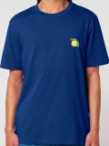 Limoncello navy mens cotton t-shirt