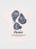 Oyster natural cotton t-shirt back