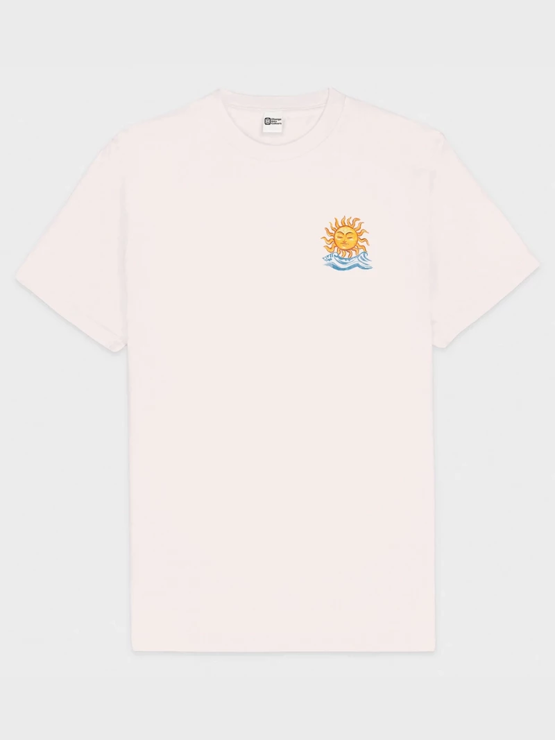 Saint Tropez Soleil natural cotton t-shirt