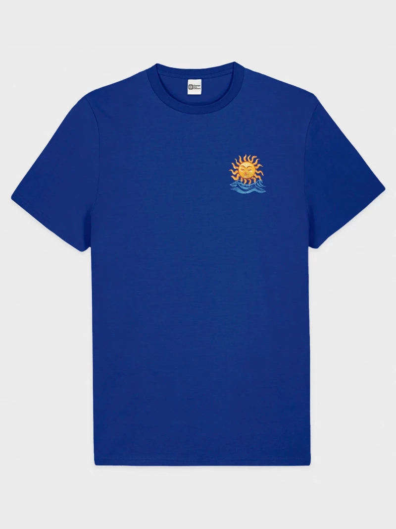 Saint Tropez Soleil navy cotton t-shirt