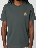 Saint Tropez Soleil anthracite mens cotton t-shirt