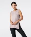 Slit Shortsleeve T-shirt - pink, Carpatree