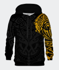 Golden Polynesian women's hoodie, Bittersweet Paris