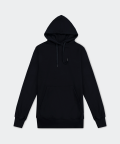 Oversized men's hoodie - black, Basiclo