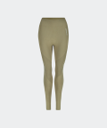 Legginsy bezszwowe Phase - khaki, Carpatree