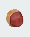 Paperweight rocks - red, ChopzWood