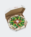 Pizza Vege - 4 pary - kolorowe skarpetki, Rainbow Socks