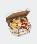 Pizza Hawajska / Capriciosa / Pepperoni - 4 pary - kolorowe skarpetki, Rainbow Socks