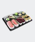 Sushi Egg Tuna 3x Maki - colorful socks, Rainbow Socks