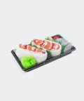 Sushi Krewetki Nigiri - 1 para - kolorowe skarpetki, Rainbow Socks