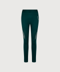 Legginsy bezszwowe Phase - butelkowa zieleń, Carpatree