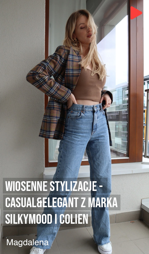 Magdalena - wiosenne stylizacje - casual&elegant z marka Silkymood i Colien ✨