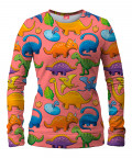 Bluza damska DINOSAURS PATTERN