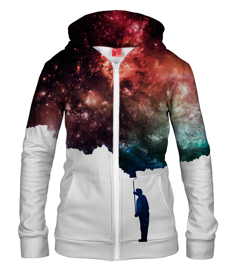 space paint hoodie