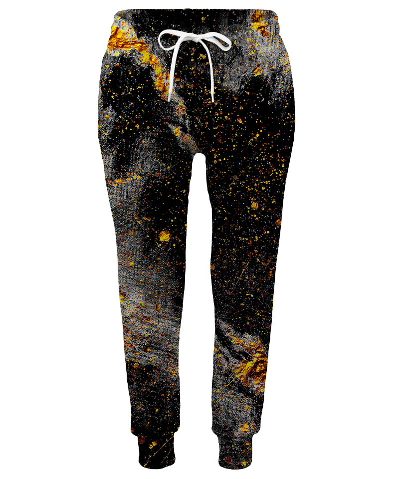 BLACK GOLD GALAXY Sweatpants - Live Heroes Official Store