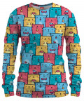 COLORFUL CATS PATTERN Sweater