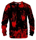 Bluza ze wzorem Black Bloody