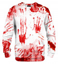 Bloody sweater