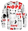 Grumpy Nope sweatshirt