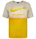 T-shirt ze wzorem Just drink it