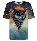 T-shirt ze wzorem Owl Constellation