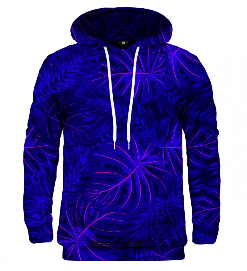 tropical blue hoodie